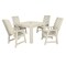 Highwood Usa Weatherly 5pc Square Outdoor Patio Furniture Dining Set AD-DNW44-WAE - alternate 1